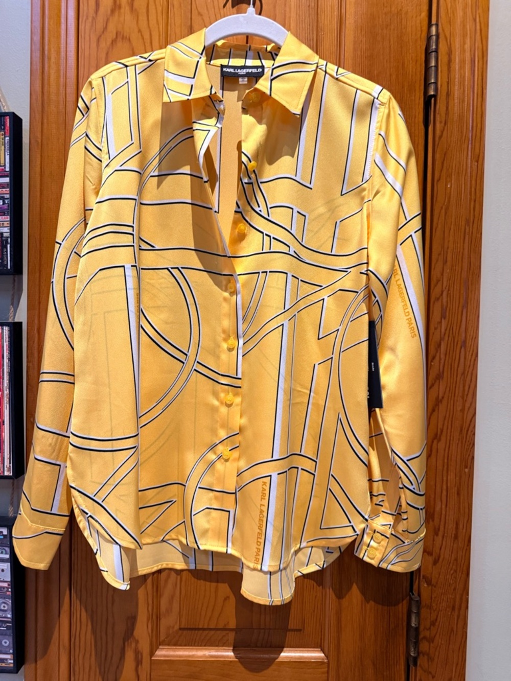 Karl  yellow new blouse